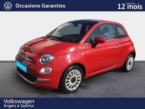 Rouge Utilisé 2022 Fiat 500 Dolcevita Citadine | 10 983 € (Bon prix) - Image 1/4