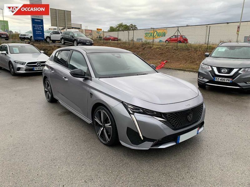 Gris Utilisé 2022 Peugeot 308 GT Berline | 28 900 € - Image 1/4
