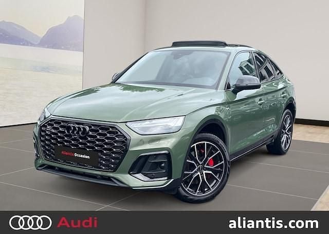 Vert district métallisé Utilisé 2024 Audi Q5 Sportback S-Line SUV | 67 980 € (Prix cher) - Image 1/4