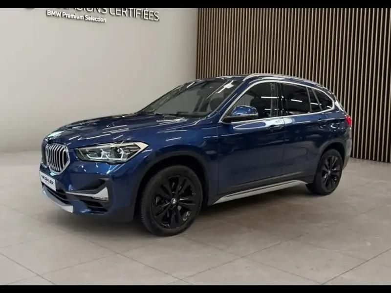 Bleu Utilisé 2022 BMW X1 xLine SUV | 36 990 € (Prix juste) - Image 1/4