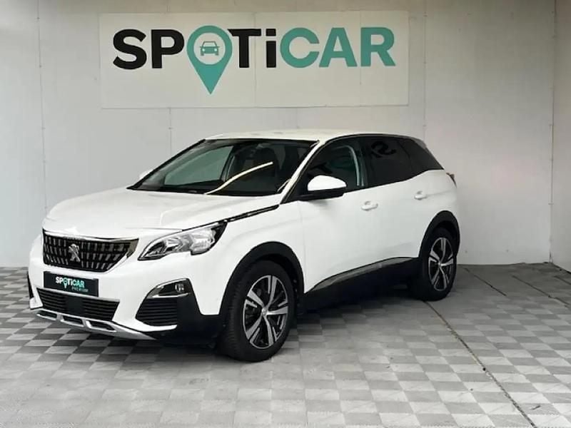 Blanc Utilisé 2019 Peugeot 3008 Allure SUV | 14 290 € (Prix juste) - Image 1/4