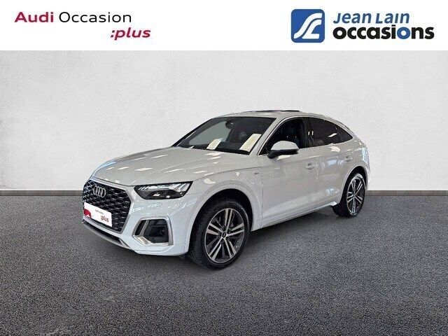 Blanc glacier métallisé Utilisé 2023 Audi Q5 Sportback S-Line SUV | 52 590 € (Prix juste) - Image 1/4