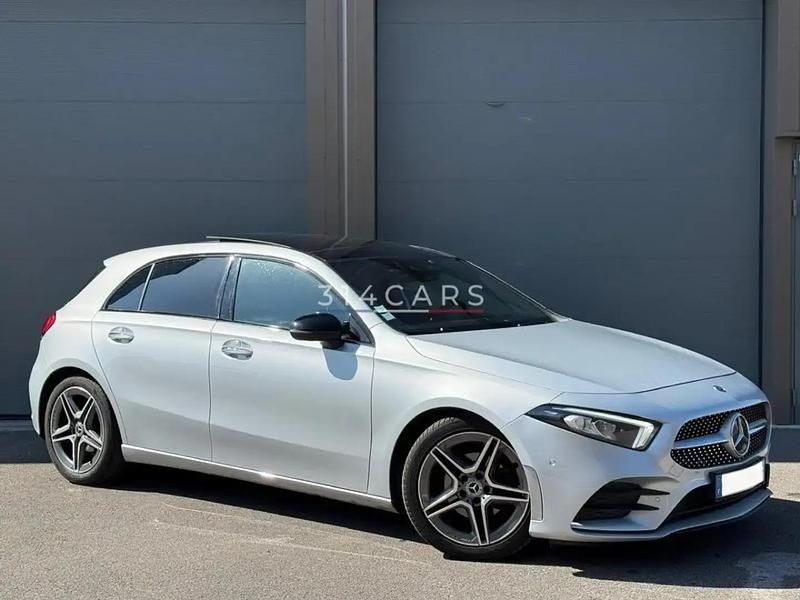 Gris Occasion 2019 Mercedes A180 Progressive Berline | 18 990 € (Prix juste) - Image 1/4