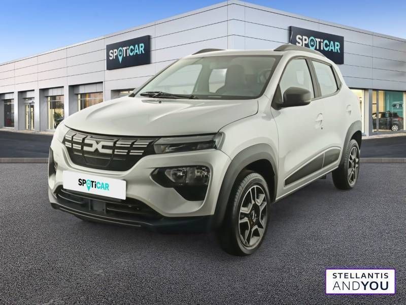 Gris Utilisé 2023 Dacia Spring Expression Citadine | 11 590 € (Prix juste) - Image 1/3