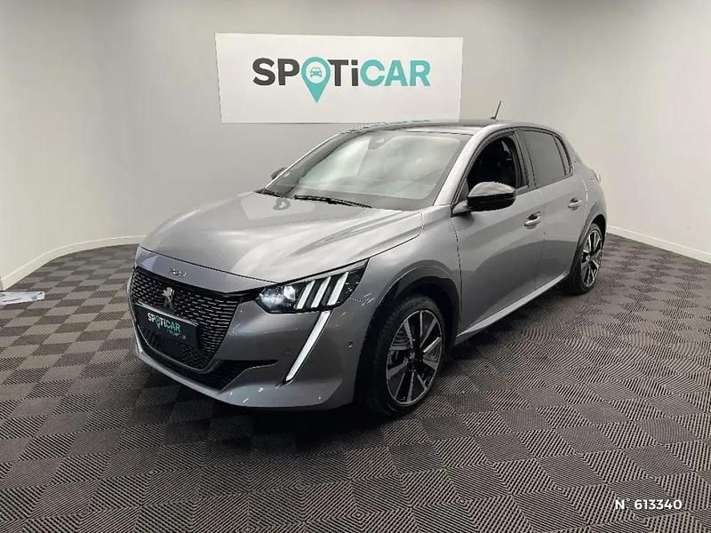 Gris Occasion 2022 Peugeot e-208 GT Citadine | 20 990 € (Prix assez cher) - Image 1/4