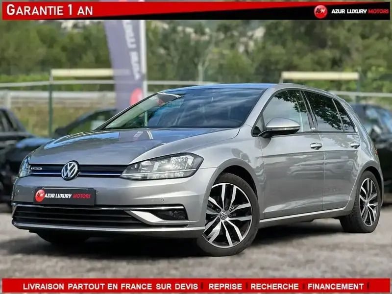 Gris Utilisé 2019 VW Golf VII Berline | 18 990 € (Prix juste) - Image 1/4