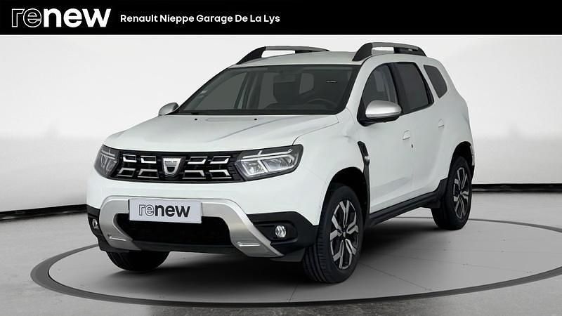 Blanc Utilisé 2022 Dacia Duster Prestige SUV | 19 299 € (Prix juste) - Image 1/4