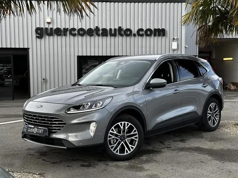 Gris Utilisé 2020 Ford Kuga Titanium SUV | 20 490 € (Super prix) - Image 1/4