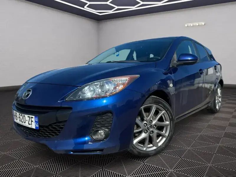 Bleu Utilisé 2013 Mazda 3 Berline | 9 999 € - Image 1/4