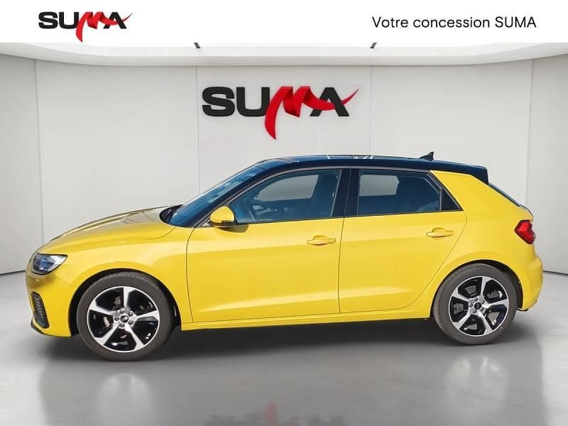 Occasion Audi A1 Sportback Sport 95 ch (69 kW) 2021 Jaune python métallisé Citadine