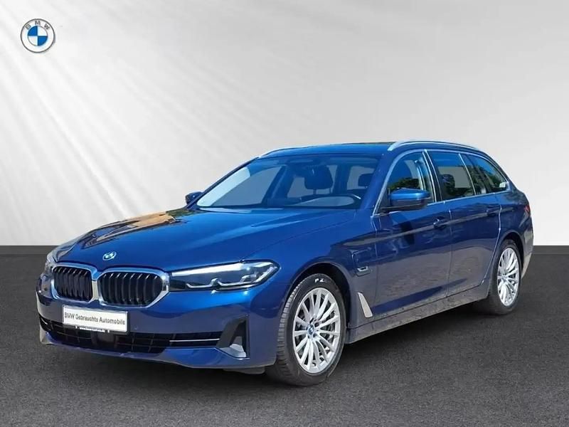Bleu Occasion 2021 BMW 530 Sport Line Break | 28 358 € (Prix cher) - Image 1/4