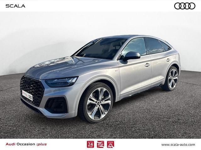 Argent fleuret métallisé Occasion 2024 Audi Q5 Sportback S-Line SUV | 58 990 € (Prix juste) - Image 1/4
