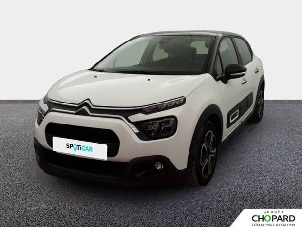 Blanc Utilisé 2022 Citroën C3 Shine Citadine | 10 900 € (Prix juste) - Image 1/4