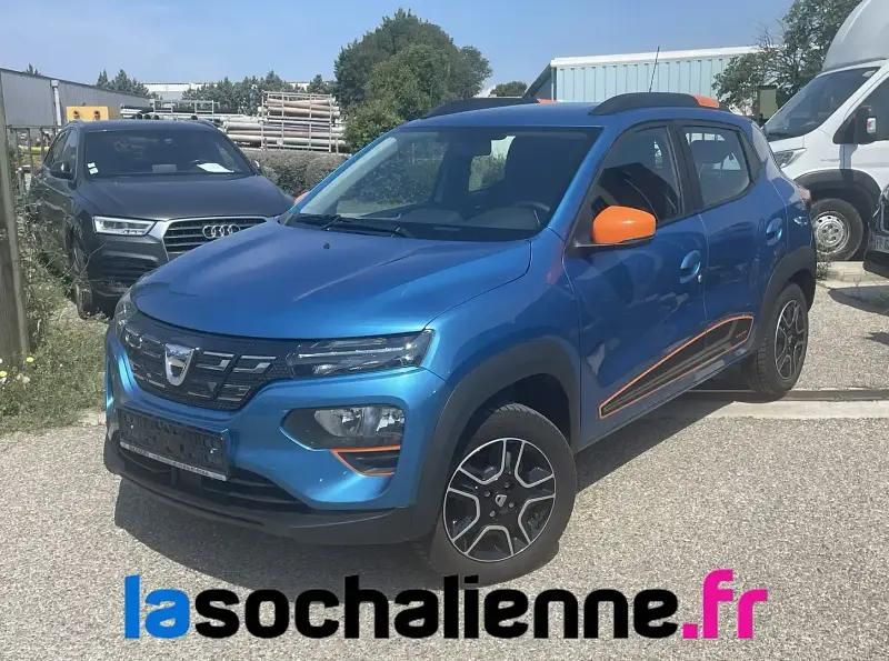 Bleu Utilisé 2022 Dacia Spring Comfort Plus Citadine | 8 990 € (Prix juste) - Image 1/4