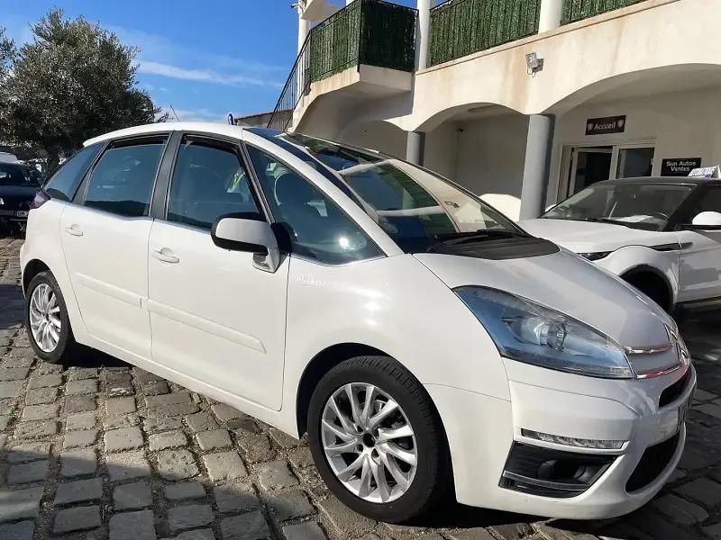 Blanc Utilisé 2013 Citroën C4 Picasso Monospace | 7 990 € (Super prix) - Image 1/4