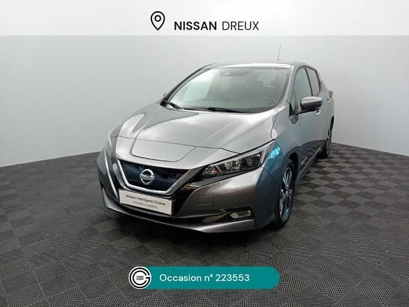 Gris Occasion 2020 Nissan Leaf N-Connecta Citadine | 10 990 € (Bon prix) - Image 1/4