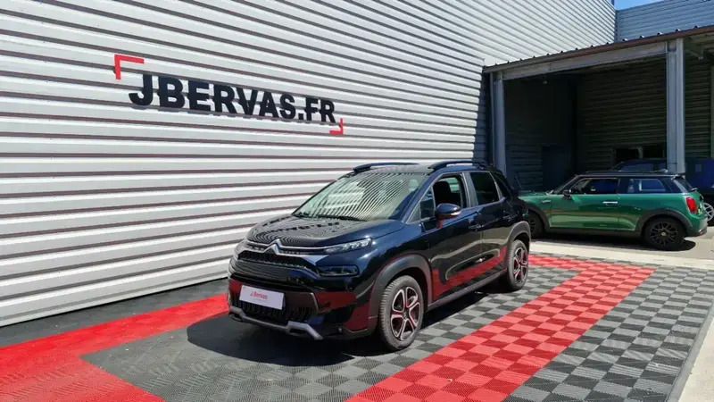 Noir Utilisé 2021 Citroën C3 Aircross Business Class SUV | 12 990 € (Prix juste) - Image 1/4
