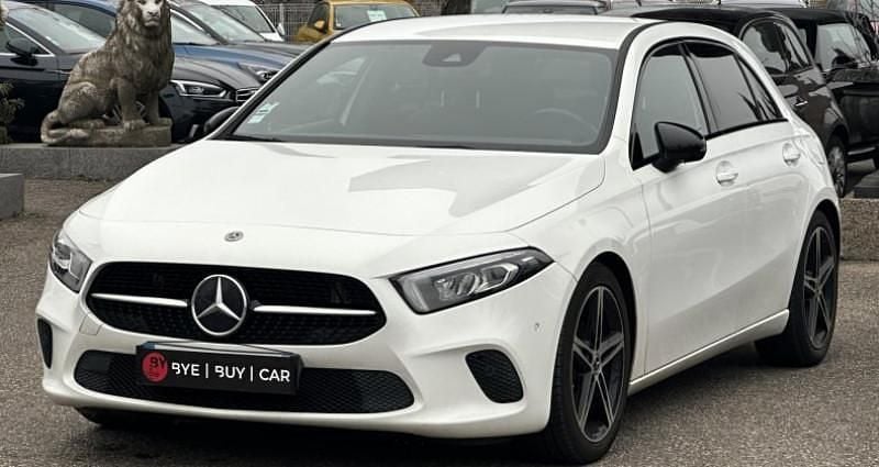Blanc Occasion 2018 Mercedes A200 Progressive Berline | 24 490 € (Prix assez cher) - Image 1/4