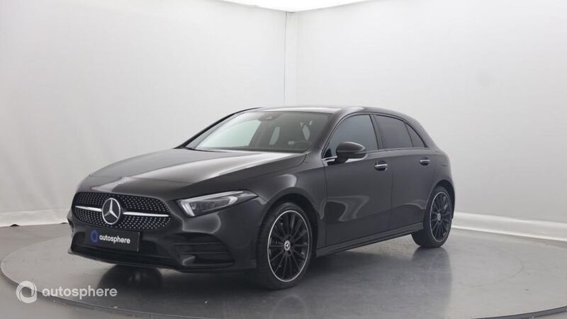 Noir Utilisé 2022 Mercedes A250 AMG line Berline | 32 999 € (Prix cher) - Image 1/4