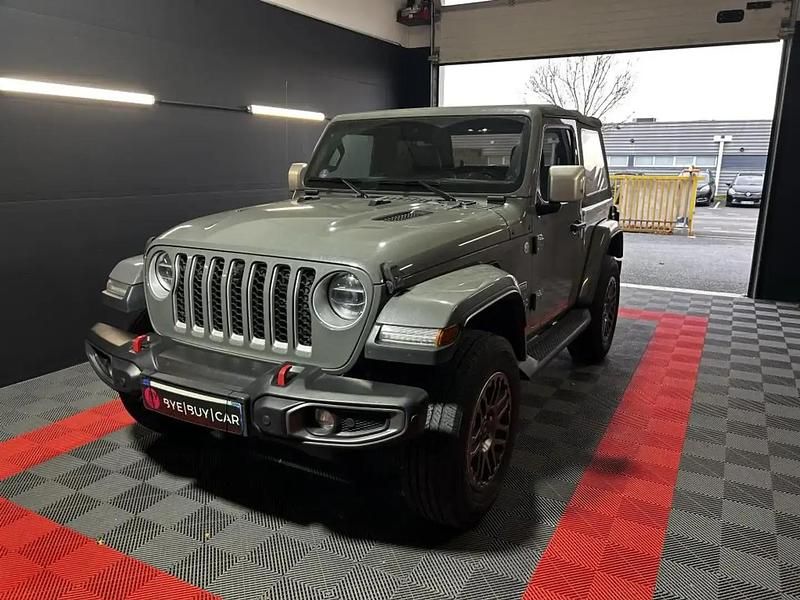 Gris Occasion 2021 Jeep Wrangler Overland SUV | 62 490 € (Prix cher) - Image 1/4