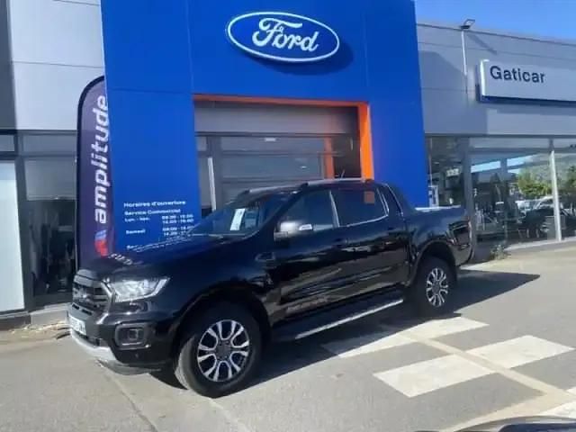 Noir Occasion 2020 Ford Ranger Wildtrack Pick-up | 36 499 € (Prix juste) - Image 1/4
