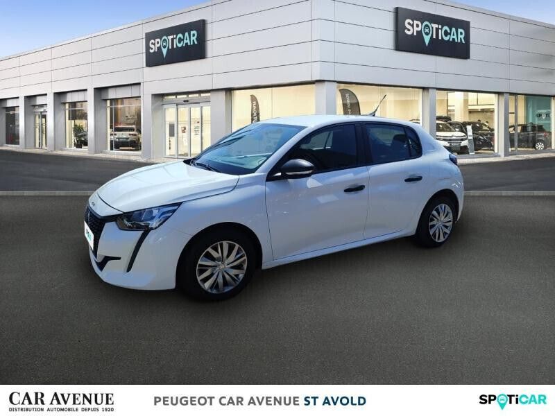 Blanc banquise (o) Utilisé 2020 Peugeot 208 S Citadine | 9 676 € (Prix juste) - Image 1/1