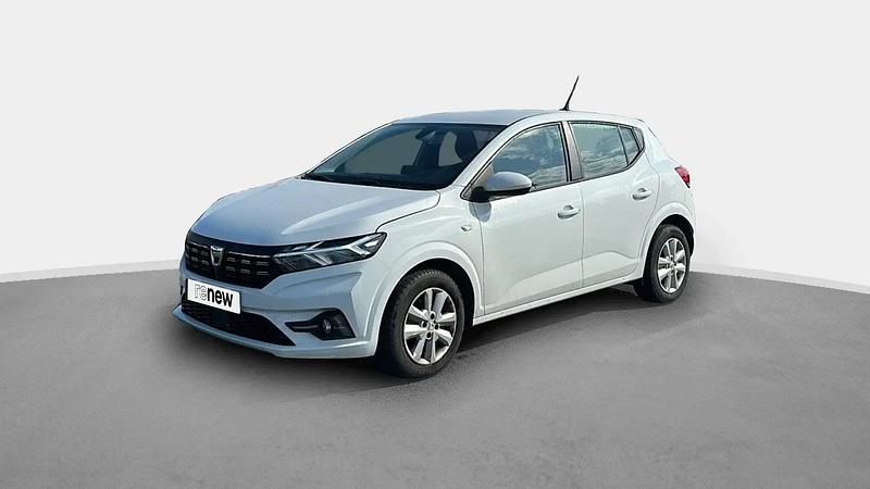 Blanc Utilisé 2022 Dacia Sandero Comfort Citadine | 12 390 € (Prix juste) - Image 1/4