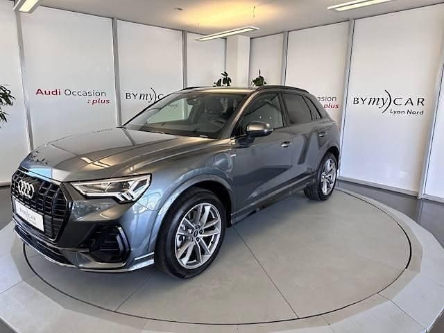 Gris daytona nacré Utilisé 2024 Audi Q3 S-Line SUV | 45 490 € (Prix assez cher) - Image 1/4