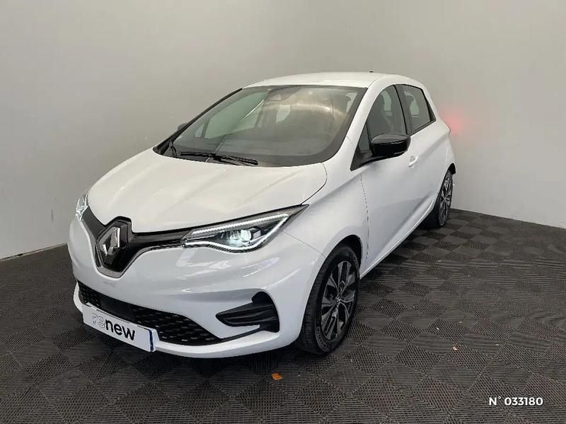 Blanc Occasion 2023 Renault Zoe Iconic Citadine | 21 490 € (Prix cher) - Image 1/4