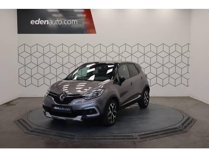 Gris Occasion 2019 Renault Captur Intens SUV | 15 890 € (Bon prix) - Image 1/4