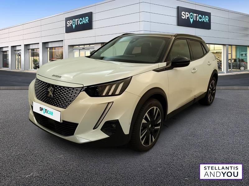Blanc Utilisé 2020 Peugeot e-2008 GT SUV | 15 789 € (Prix juste) - Image 1/4