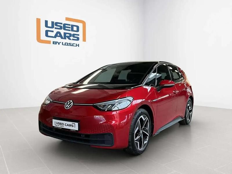 Rouge Utilisé 2022 VW ID.3 Citadine | 21 528 € (Prix juste) - Image 1/4