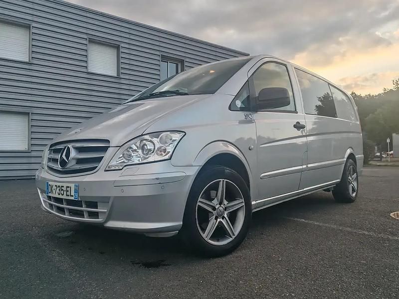 Gris Utilisé 2014 Mercedes Vito Monospace | 18 200 € - Image 1/4