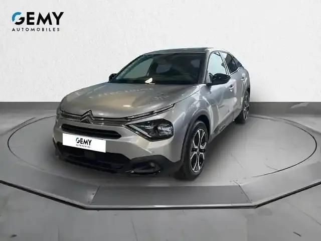 Gris Utilisé 2023 Citroën e-C4 Shine Berline | 17 499 € (Super prix) - Image 1/4