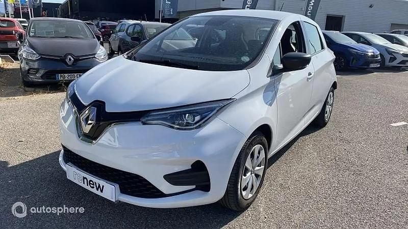 Blanc Utilisé 2020 Renault Zoe Life Citadine | 7 799 € (Super prix) - Image 1/4