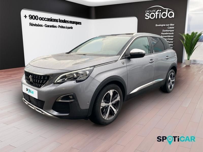 Noir Utilisé 2017 Peugeot 3008 Crossway SUV | 14 190 € (Prix juste) - Image 1/3