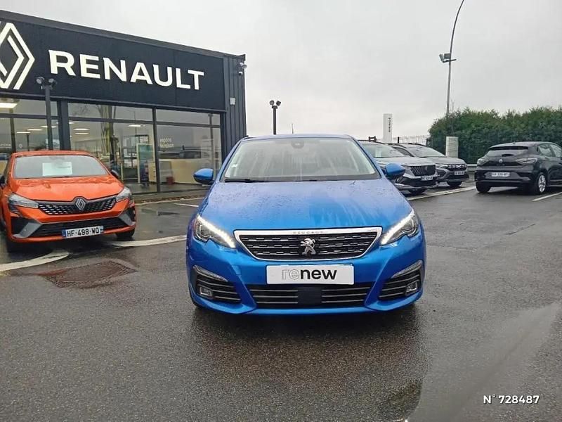 Occasion Peugeot 308 Allure 130 ch (95 kW) 2021 Bleu Berline