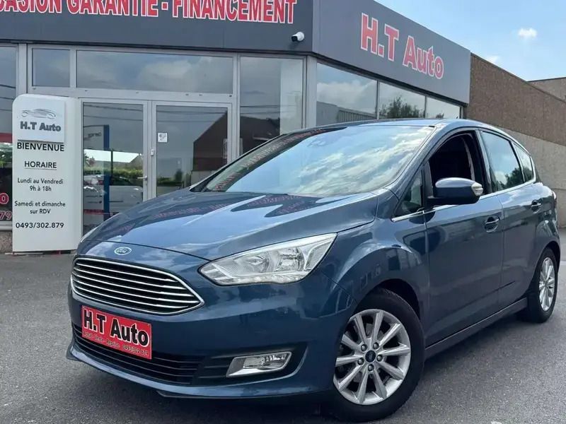 Bleu Utilisé 2019 Ford C-MAX Business Edition Monospace | 8 999 € - Image 1/4