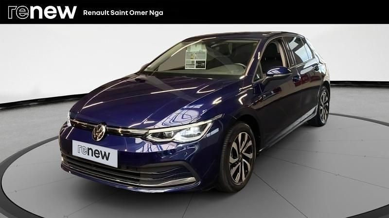 Bleu Occasion 2022 VW Golf VIII Berline | 18 999 € (Super prix) - Image 1/4