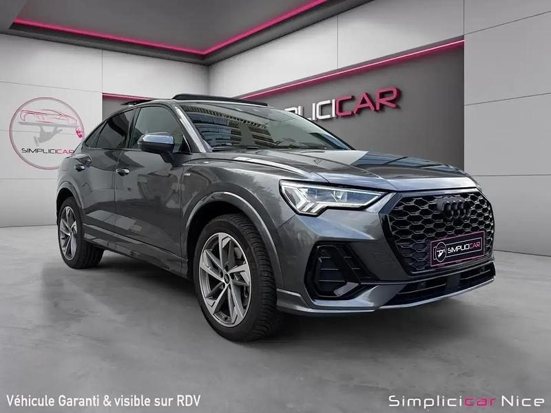Gris Utilisé 2021 Audi Q3 S-Line SUV | 36 480 € (Prix cher) - Image 1/4