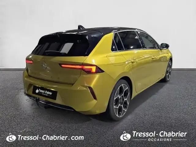 Occasion Opel Astra 130 ch (95 kW) 2023 Jaune kult Berline