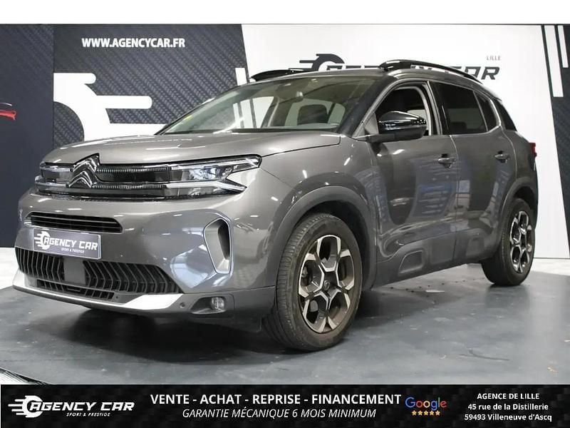 Gris Occasion 2022 Citroën C5 Aircross Shine SUV | 17 980 € (Super prix) - Image 1/4