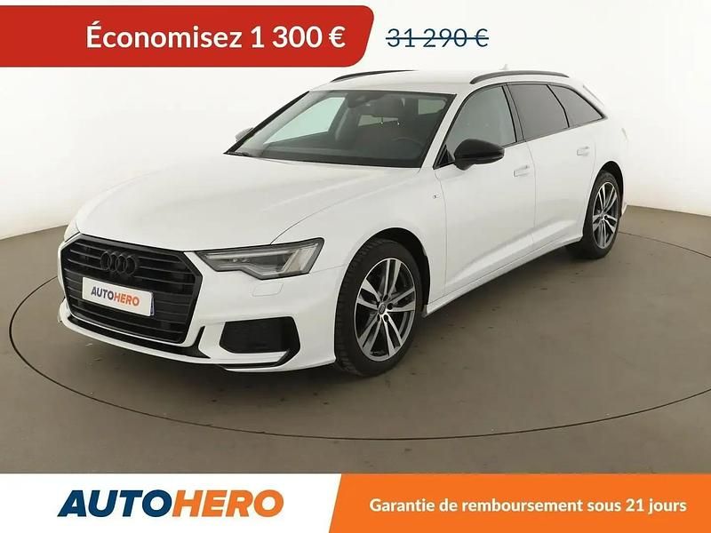 Blanc Occasion 2020 Audi A6 Break | 29 990 € (Prix assez cher) - Image 1/2