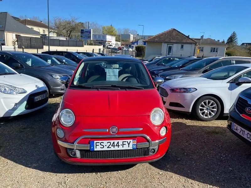 Rouge Utilisé 2008 Fiat 500 Pop Citadine | 3 490 € - Image 1/4