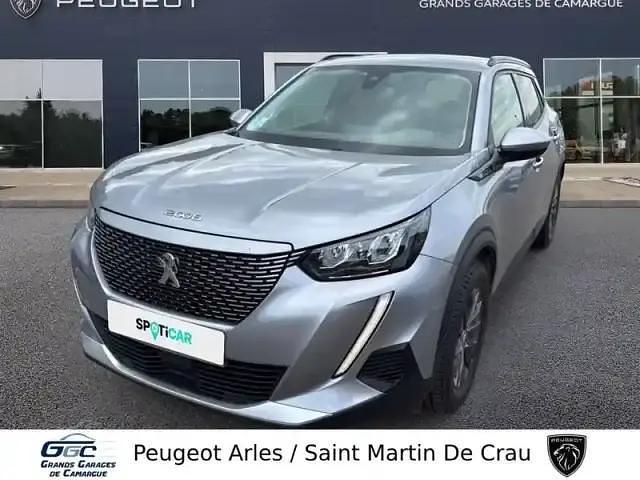 Gris Utilisé 2021 Peugeot e-2008 SUV | 15 270 € (Bon prix) - Image 1/4
