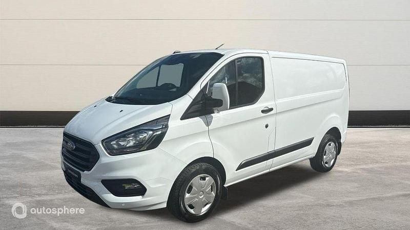 Blanc Utilisé 2021 Ford Transit Custom Business Edition Van | 27 599 € (Prix juste) - Image 1/4