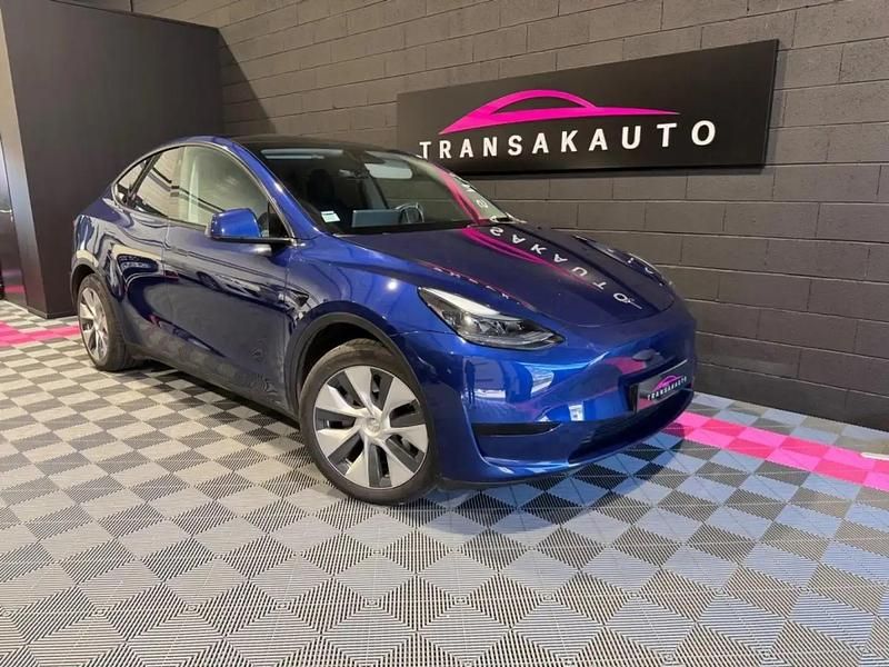 Bleu Occasion 2023 Tesla Model Y Standard Range SUV | 30 990 € (Prix juste) - Image 1/4