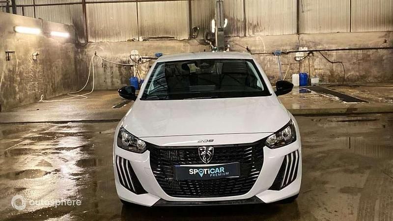 Nouvelle Peugeot 208 Style 102 ch (75 kW) 2025 Blanc Citadine