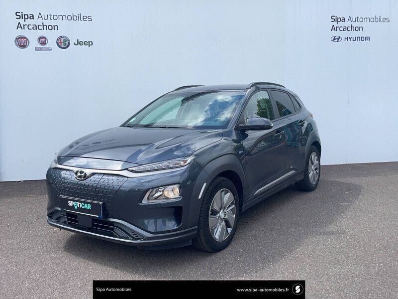 Gris Utilisé 2021 Hyundai Kona SUV | 18 990 € (Bon prix) - Image 1/4