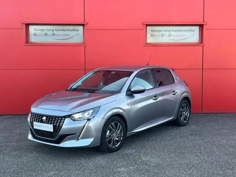 Gris Utilisé 2021 Peugeot 208 Style Citadine | 11 990 € (Prix juste) - Image 1/4